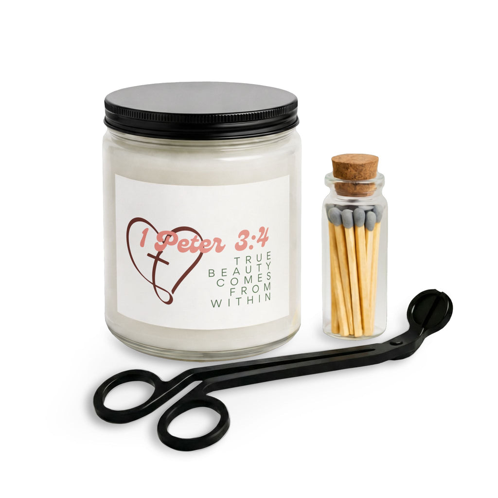Candle Set with Matches and Wick Trimmer